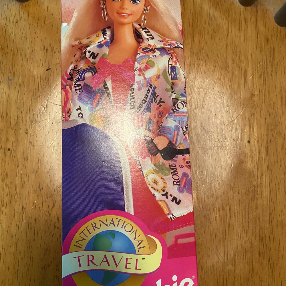 International travel Barbie